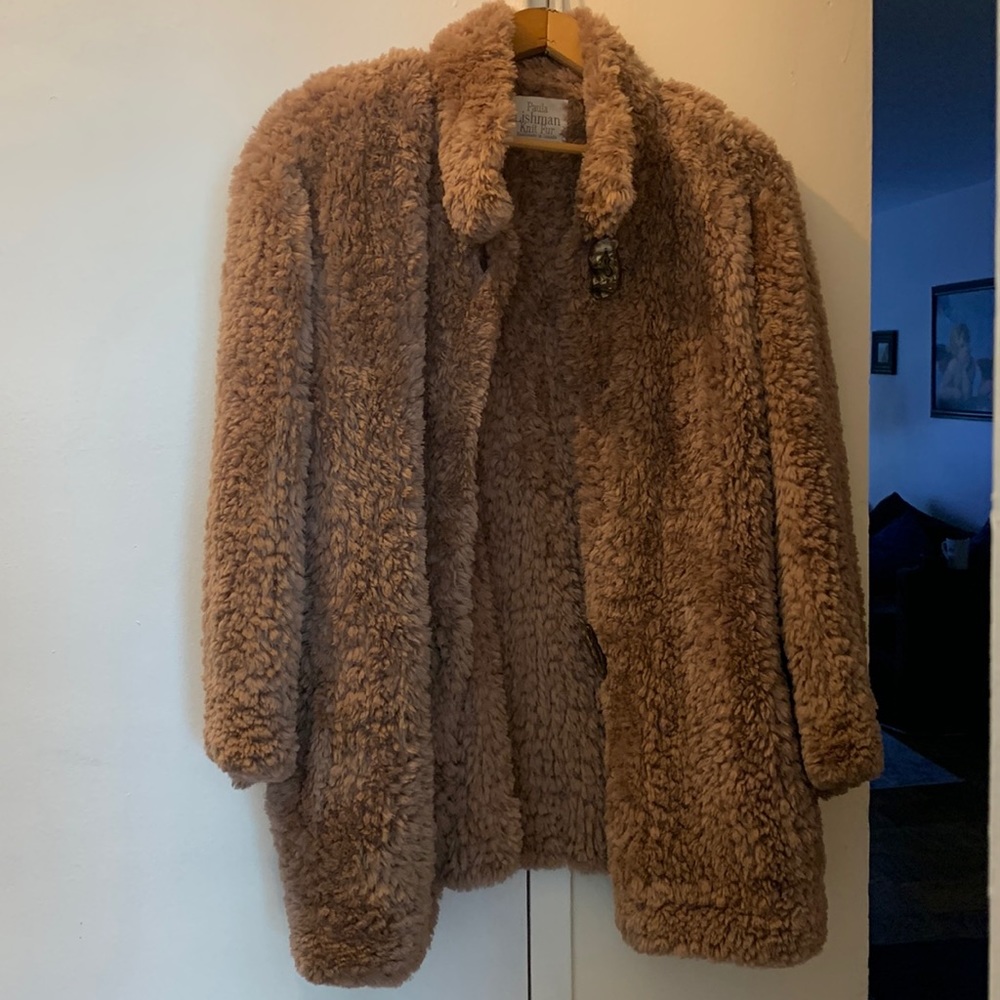 Paula Lishman Knit Fur jacket